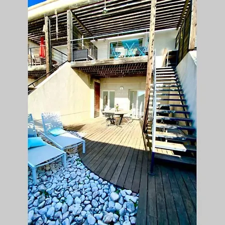 Luxueux Triplex Vue Mer 10Mn Du Port Et Plage Avec Garage קסיס